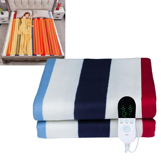 Chauffe-mains Électrique Portable Chauffe-Mains Couverture à Température Contrôlée Simple/double pour Usage Domestique