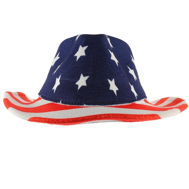 Sombrero de vaquero Bandera americana Sombrero de verano Western Cowboy Hat Historial