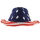 thumbnail image 1 of Sombrero de vaquero Bandera americana Sombrero de verano Western Cowboy Hat Historial, 1 of 5