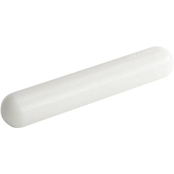 Ny Cake Small Fondant Rolling Pin 5.75"X.375" 2Cm Thick-White