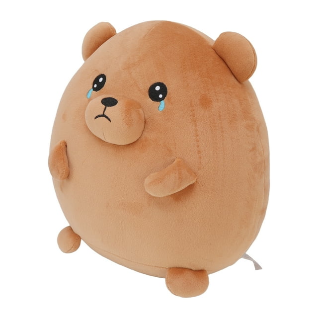Oso Pardo de Peluche de Juguete, Felpa Suave, Lindo, cálido, Agradable para la Piel, Oso Pardo Lindo y Brillante, Oso de Peluche para Dormitorio, Oficina, niños