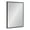 Black, variant on Kate And Laurel Rhodes Modern Decorative Rectangle Wall Mirror, 18.75" x 24.75", Black, Contemporary Wall Decor
