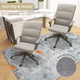 thumbnail image 3 of ChakmeOne Office Chair Mat for Hardwood & Tile Floors，Non-Slip,Machine Washable Under Desk Rug，Protective Floor Covering for Home Office and Gaming Chairs,36x48 Inches, 3 of 9