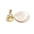 thumbnail image 3 of 14k yellow Gold USN Pendant United States Navy military anchor fine jewelry 2.5g, 3 of 12