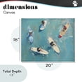 thumbnail image 4 of Stupell Industries Tropical Group of Surfers at Sea Canvas Art, 20 x 16, by LSR Design Studio, 4 of 8
