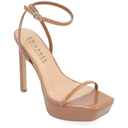 

Journee Collection Womens Telilah Tru Comfort Foam High Heel Open Toe Pumps