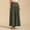 #250409A81 Army Green, variant on Aloohaidyvio Womens Midi Skirt Casual Flowy Elastic High Waist Long Skirts with Pockets