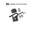 thumbnail image 3 of Toystoory Pestillo para puerta sólido a prueba de suciedad, cerradura de puerta con cerradura, fácil de operar, hebilla no suelta, herrajes de Jardín y Patio Toystoory HA071157-01, 3 of 6