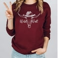 thumbnail image 5 of WILD WEST Graphic Unisex Fleece Pullover, 5 of 6