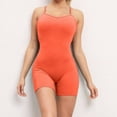 thumbnail image 6 of Idoravan Yoga Rompers for Women Clearance Women's One-piece Sport Yoga Jumpsuit Running Fitness Workout Tight Capris, 6 of 6