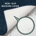 thumbnail image 4 of Better Homes & Gardens Ultra Soft Polyester 2 Piece Bath Rug Set , 20" x 34" and 20" x 34", Blue Admiral, 4 of 9