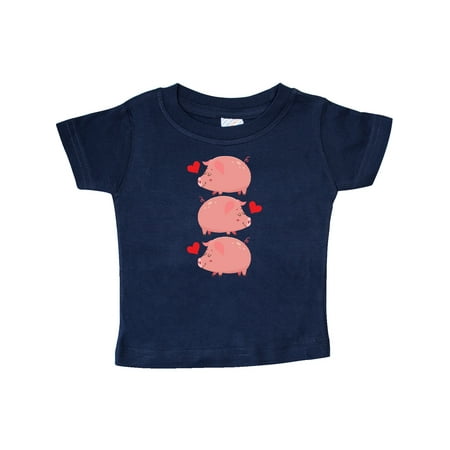 

Inktastic Pig Lover Cute Farm Animals Gift Baby Boy or Baby Girl T-Shirt