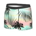 thumbnail image 5 of Goofa Tropical Summer Palm Printed Men's Boxer Briefs Underwear, Moisture-Wicking Underwear, Trunk,Soft and Breathable Cotton Underwear-Medium, 5 of 9