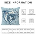 thumbnail image 5 of Dolphin Gifts,Dolphin Decor,Dolphin Pillow Covers 18x18,Dolphin Gifts for Women, 5 of 5