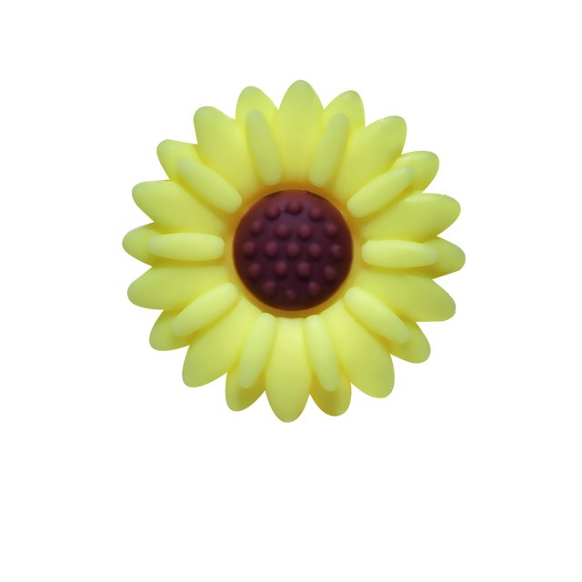 Cuentas de flores de silicona Cuentas de silicona Cuentas de gel para dientes Accesorios para pulseras Cuentas redondas