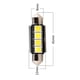 thumbnail image 3 of 6x Festoon 41MM 5050 4SMD Bombilla Coche Domo Lámparas de lámpara de Carga / Maletero Sharpla Luz del mapa de la bóveda del adorno de 41m m, 3 of 7