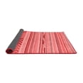 thumbnail image 2 of Ahgly Company Indoor Round Abstract Red Modern Area Rugs, 6' Round, 2 of 4