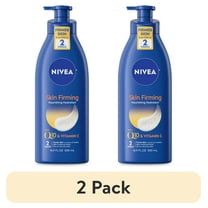 (2 pack) NIVEA Nourishing Hydration Skin Firming Body Lotion for Dry Skin, Q10 and Vitamin C, 16.9 fl oz