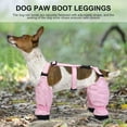 thumbnail image 2 of Dog Boots with Suspenders Winter Snow Suspender Boots for Dogs Waterproof Dog Suspender Boots Anti-Slip Dog Boot Suspenders for Small Medium Large Dogs, 2 of 7