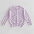 thumbnail image 7 of hengsof Girls Cotton Knit Cardigan Coat for 1-9 Years Old Sun Protection Long Sleeve Open Front Jacket Lightweight Comfortable, 7 of 7