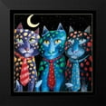thumbnail image 2 of Seeley, Laura 20x20 Black Modern Framed Museum Art Print Titled - The Corporate Cats (Black)), 2 of 5