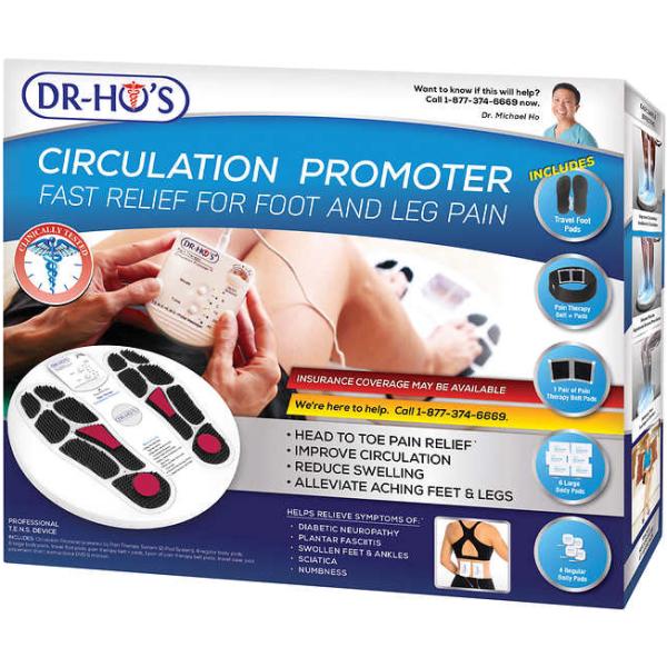 DRHO’S Circulation Promoter Plus Gel Pad Kit and Pain Therapy Back