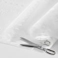thumbnail image 4 of Elrene Home Fashions Crochet Lace-Inspired 3-Yard Cut-to-fit Vinyl Tablecloth/Table Protector, White, 54" x 108", 4 of 5