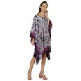thumbnail image 2 of Moomaya Summer Bikini Cover Up Kaftan For Womens Sexy Sheer Swimwear Caftan Beach Dress, 2 of 7