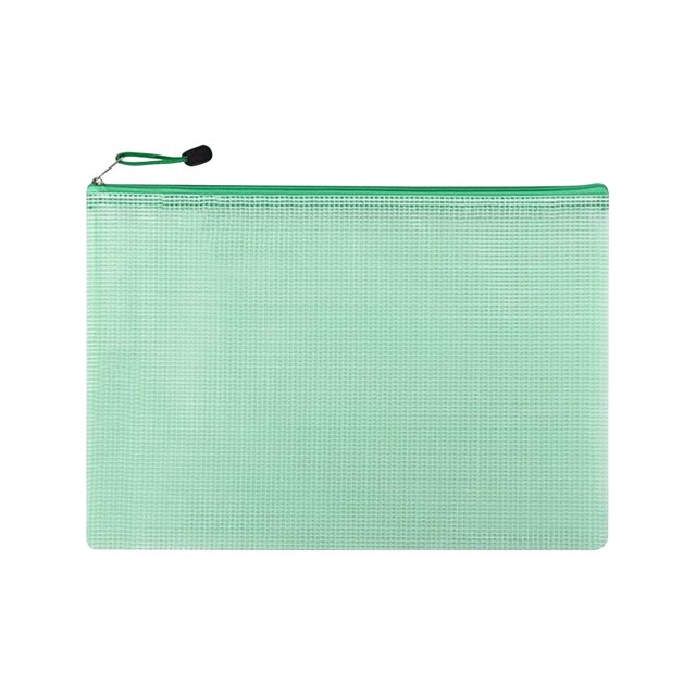 Estuche de malla transparente Quinlirra, bolsa de gran capacidad para lápices, bonito estuche para guardar lápices, ideal para estudiantes, útiles escolares, papelería, accesorios de oficina, ofertas