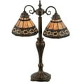 thumbnail image 5 of Meyda 147734 28 in. Ilona 2 Light Table Lamp, Mahagony Bronze, 5 of 5