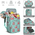 thumbnail image 5 of Camping Cooler Backpack 26 Cans,Soft Backpack Coolers Insulated Leak Proof Travel Cooler Bag Waterproof Lunch Picnic Beach Work Trip Thermal Bag Drink Beverage Beer Bag Cooler Marine Adorable Crab, 5 of 6