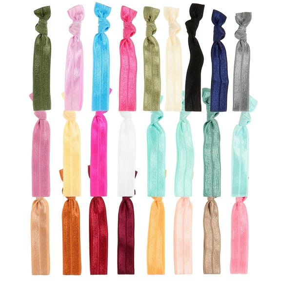 25 Pcs Hair Ribbons Girls Hair Accessories Hair Ties for Girls Ponytail Holders Mini Hair Ties Girl Hair Ties