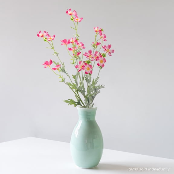 Allstate Baby Cosmos Artificial Silk Floral Spray - 27.5" - Two Tone Pink