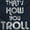 Navy, variant on How You Troll Social Media Pun Funny Plus Size Crewneck Graphic Tee Shirt Brisco Brands 2X