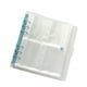 thumbnail image 2 of Estuche para álbum de fotos Organizador de fotos para el hogar Libro Páginas transparentes Fotos Bolsillos Titular Carpeta de almacenamiento Almacenamiento y organización del hogar 3in con clip azul Advancent HA074034-03, 2 of 6