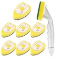 thumbnail image 1 of Heavy-Duty Dish-Washing Stick Sponge, Dish-Washing Sponge with Handle, Non-Scratching and Reusable new, 1 of 5