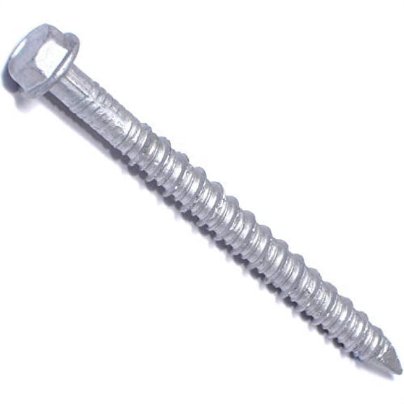 Hard-to-Find Fastener 014973185596 Stainless Hex Tapcon, 1/4 x 2-3/4-Inch, 50-Piece