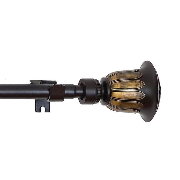 Buono II Decorative Rod & Finial Medici - 66-120 in.
