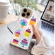 thumbnail image 1 of ¡Expresa tu estilo con una funda para teléfono con estampado artístico vibrante y arenado para iPhone 14, 13, 12 Pro y 11!, 1 of 3