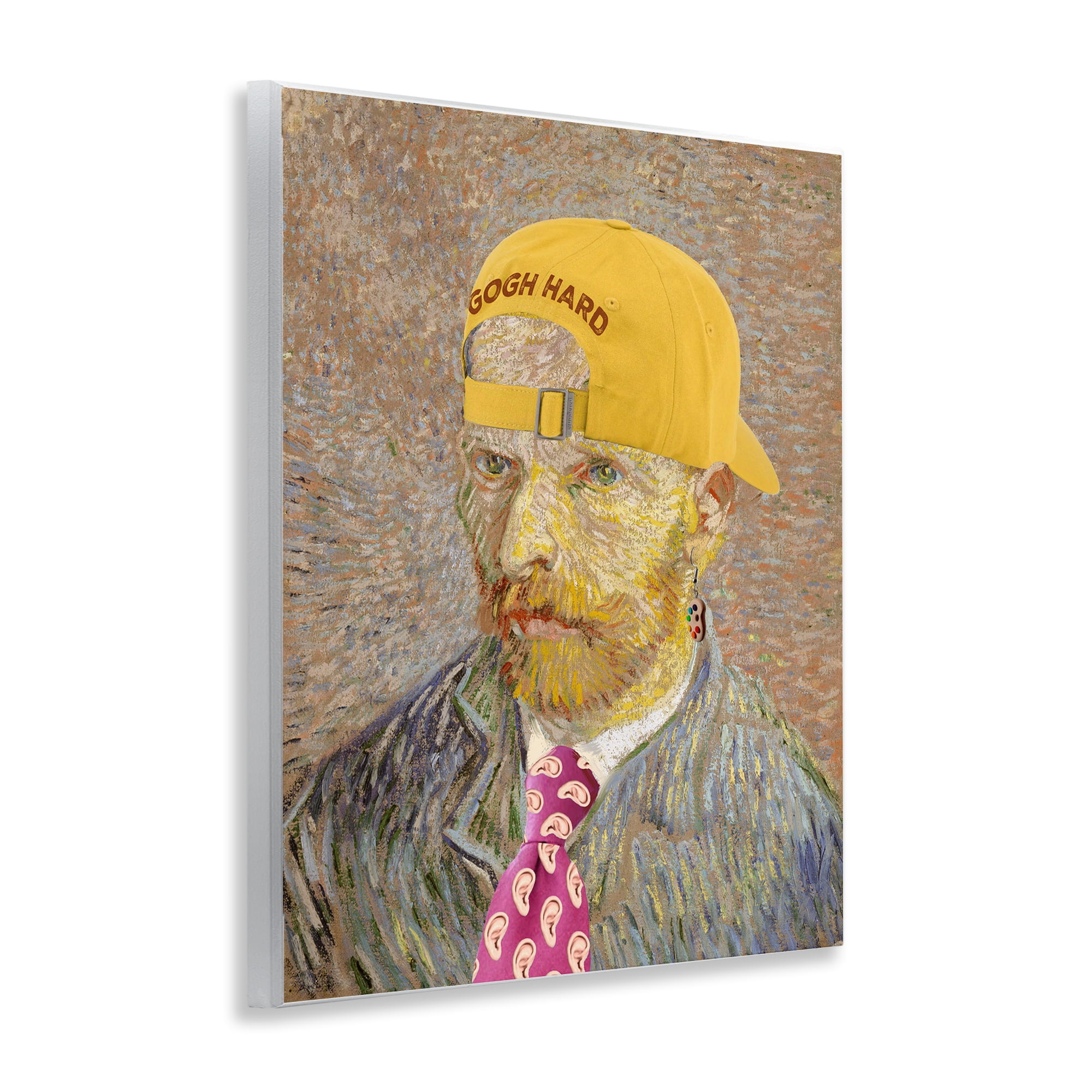 Van Gogh in Yellow hat Wall Plaque Art, design by Masters Redux