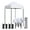 White, variant on Eurmax 5x5 Pop up Canopy Outdoor Heavy Duty Tent,Dark Blue