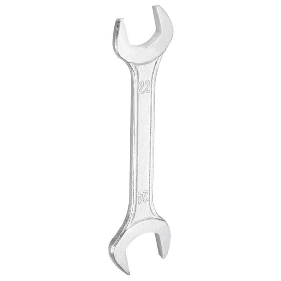 Uxcell Double Open End Wrench 22mm x 24mm Metric U-Shaped Spanner