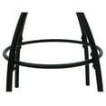 thumbnail image 5 of 29'' Floral Print Bar Stools Set of 2 with Footrest, Black & White, 5 of 12