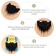 thumbnail image 3 of Accesorios de disfraces de fiesta de bigotes de simulación de barba falsa negra de Halloween de 3 piezas, 3 of 5