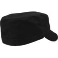 thumbnail image 4 of Cadet Army Military Fitted Botton Cap Basic Everyday Castro Radar Hat, 4 of 6