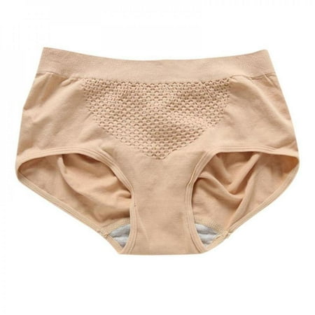 

Clearance High Waist Padded Shaper Seamless Cotton Panties Slimming Lingerie Breathable Cotton Ladies Soft Briefs Women Underwear