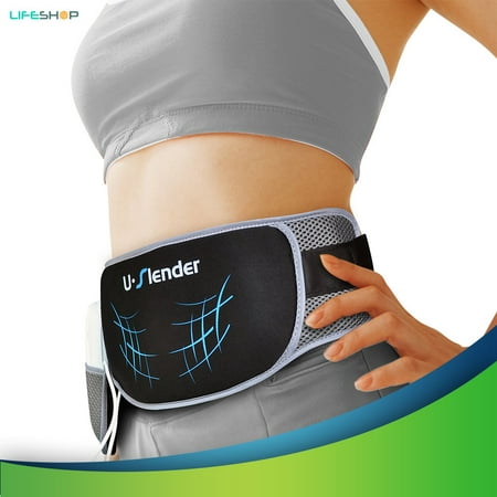 Core Trainer Belt for Slender Toned Abdominal Muscles - Lose Excess Fat with Latest Muscle Flex