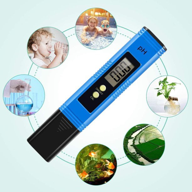 Top Digital PH Meter Tester Aquarium Pool Water Wine LCD Pen Monitor Protable 