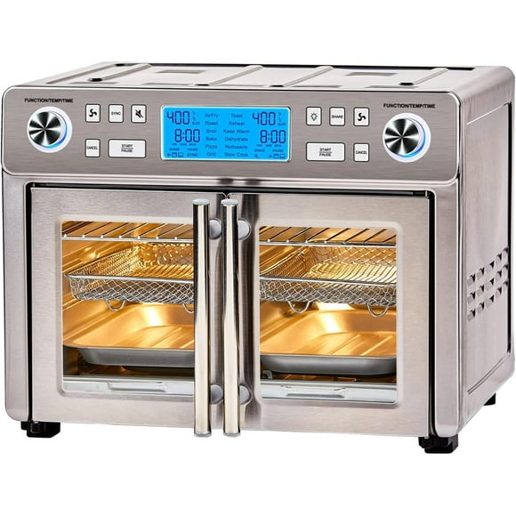 Horno freidora de aire combo Emeril Lagasse de doble zona de 25 qt