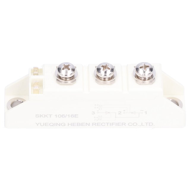 Pont Redresseur, Module Thyristor SKKT106 106A Réponse Dynamique Rapide pour Contrôle de Distribution de Circuit pour Équipement de Puissance pour Appareils Ménagers